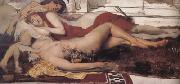 Alma-Tadema, Sir Lawrence Exhausted Maenides (mk23) Spain oil painting artist